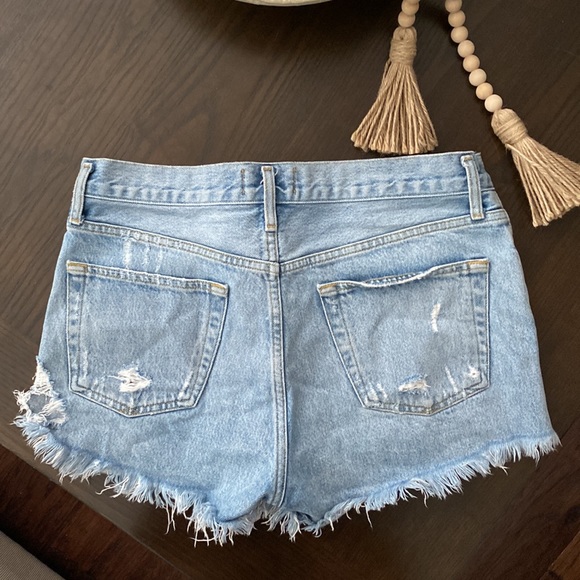 AGOLDE Parker denim shorts jean shorts REVOLVE - Picture 4 of 7